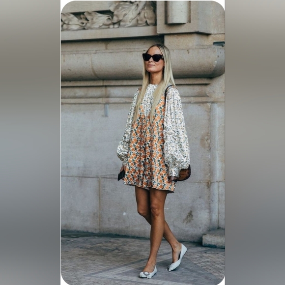 NWT Roxy Daytrip Mini Slip Dress Swirly Retro Daze - Picture 7 of 12